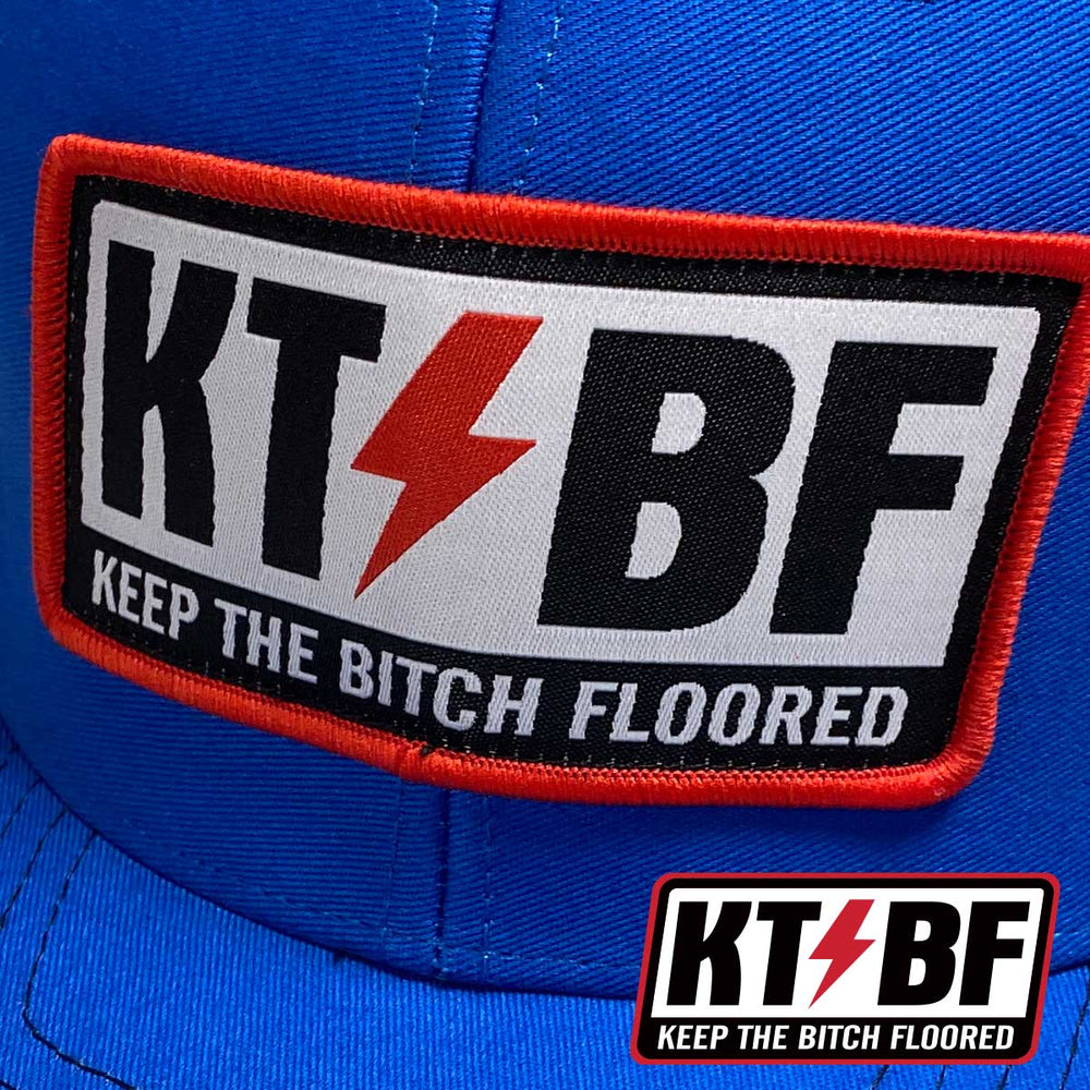 
                      
                        KTBF "Shield" Series Snapbacks | Black, Blue, Red, Gray and Heather
                      
                    