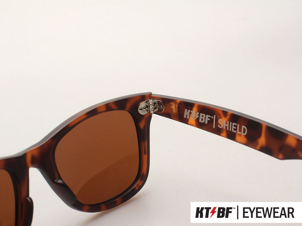 
                      
                        KTBF™ | SHIELD polarized sunglasses - Tortoise Shell / Brown
                      
                    