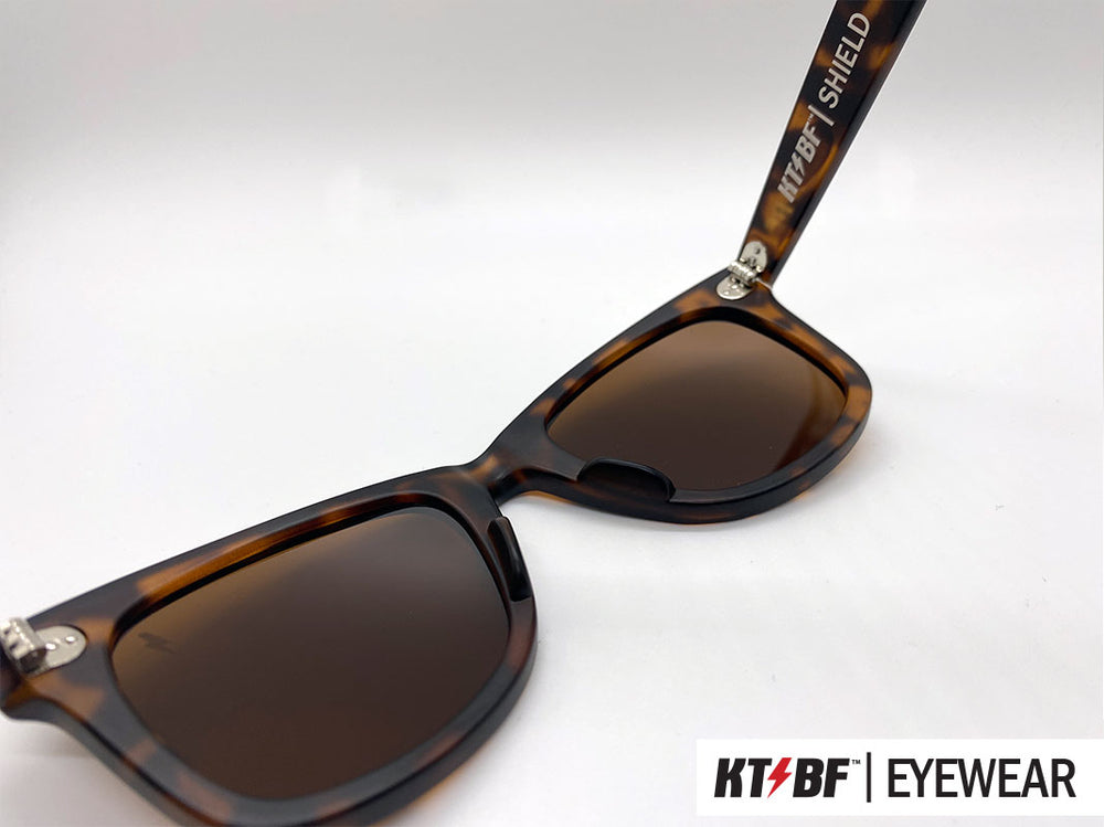
                      
                        KTBF™ | SHIELD polarized sunglasses - Tortoise Shell / Brown
                      
                    