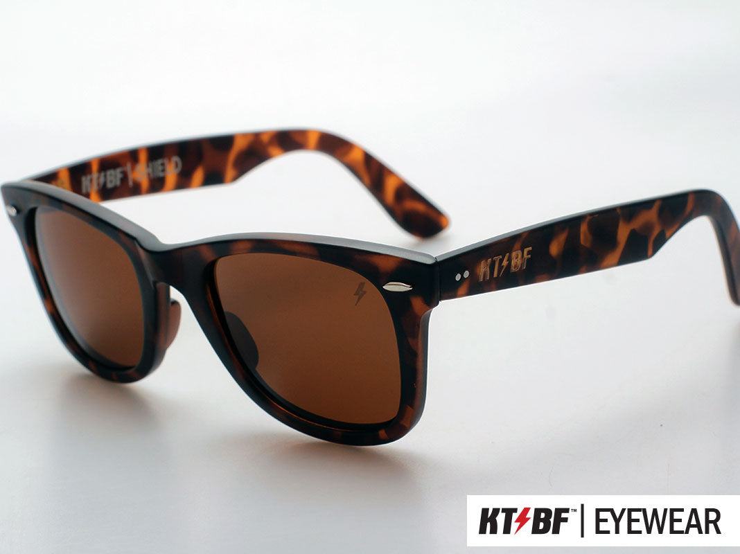 
                  
                    KTBF™ | SHIELD polarized sunglasses - Tortoise Shell / Brown
                  
                